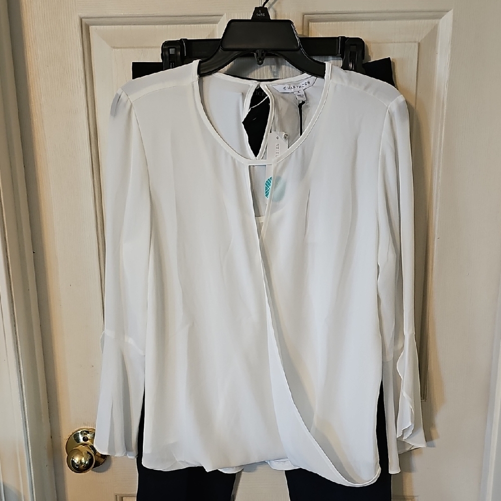 41 Hawthorn White Blouse